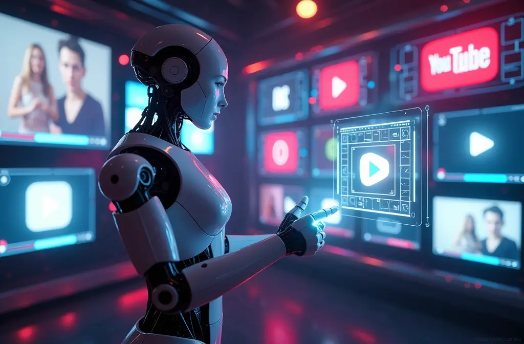 AI Robots on YouTube: The Future of Robotics and Artificial Intelligence in Content Creation